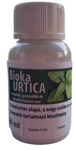 Csalán kivonat - rovar, gomba és atkaölő hatású szer - Bioka Urtica - 50ml