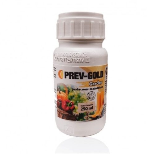 PREV GOLD / Garden- 3 az 1-ben hatású rovar-, gomba- és atkaölő növényvédő szer - 0,25 liter - Narancsolaj