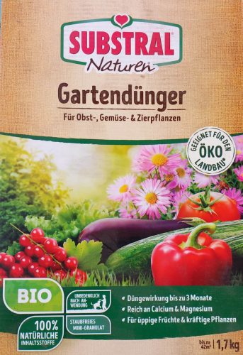NATUREN® Bio kerti trágya 1,7 kg